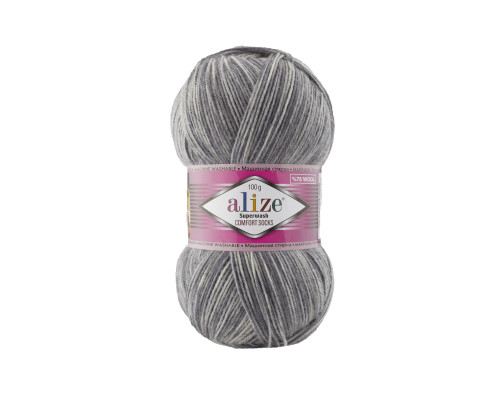 Пряжа Superwash Comfort Socks  Alize , Супервош комфорт #7676