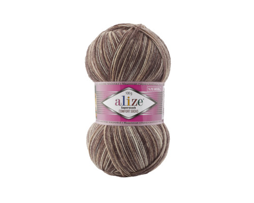 Пряжа Superwash Comfort Socks  Alize , Супервош комфорт #7678