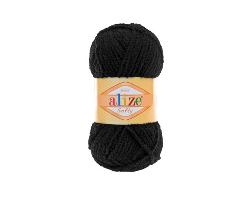 Softy Alize #1060 чорний