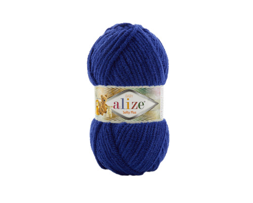 Softy plus Alize #360 синій
