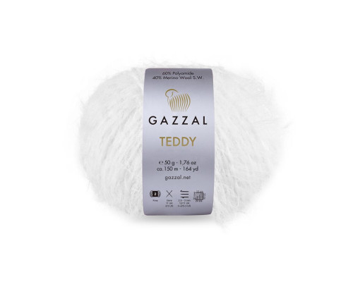 Gazzal Teddy,  #6530 Білий