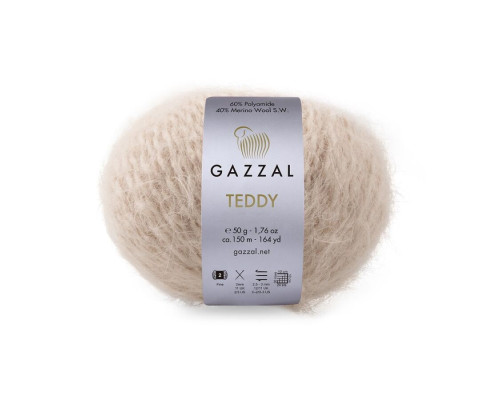 Gazzal Teddy,  #6534 Беж