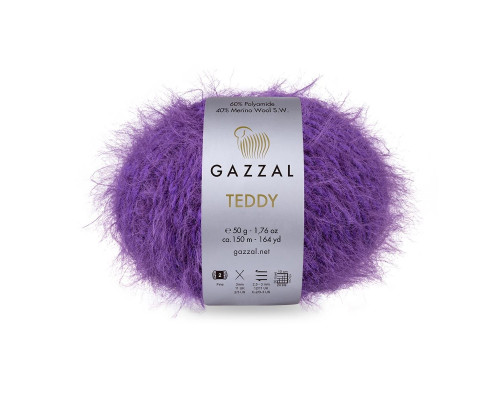 Gazzal Teddy,  #6551 Фіолетовий