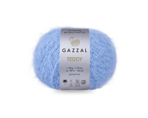 Gazzal Teddy, #6561 Блакитний
