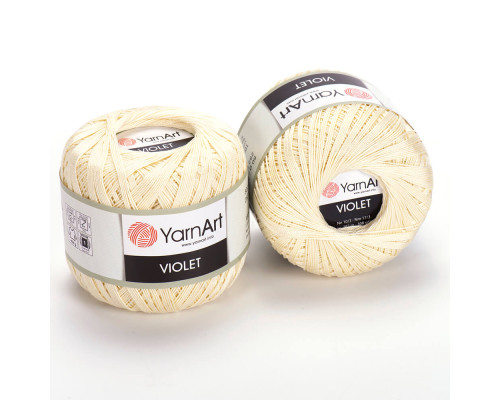 YarnArt Violet #0326 молоко