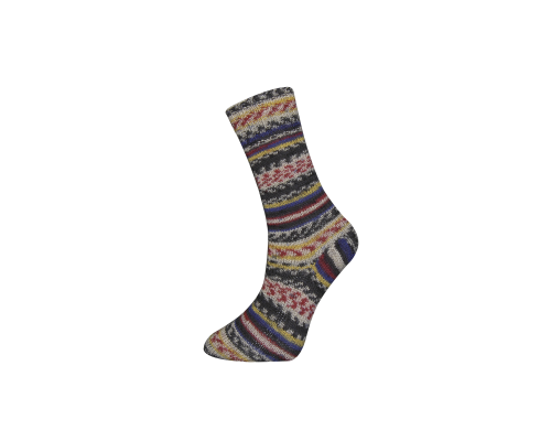 Пряжа Himalaya Wool Socks Print  S54-04 (Woman) 