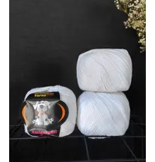 Premium Yarn Amigurumi Toys 50 г,  #1001 білий