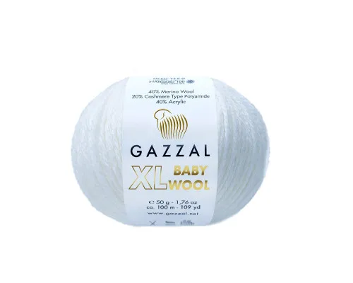 Baby Wool XL #801 білий