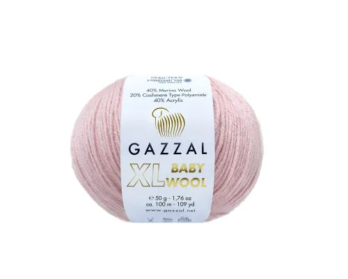 Baby Wool XL #836 ніжно рожевий