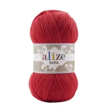 Bella 100 Alize #56 червоний