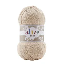 Bella 100 Alize #76 бежевий