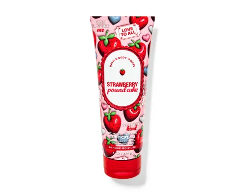 Крем для тіла Bath&body Works Strawberry Pound Cake body cream