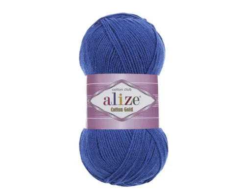 Cotton gold Alize #141 волошка
