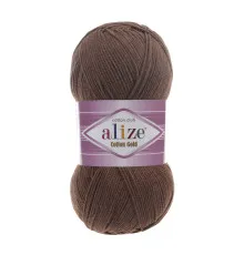 Cotton gold Alize #493 шоколад