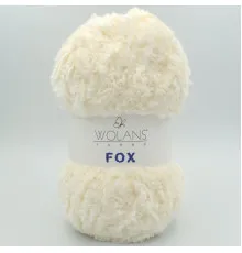 Пряжа Wolans Fox 110-02 кремовий