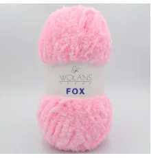 Пряжа Wolans Fox 110-05 рожевий