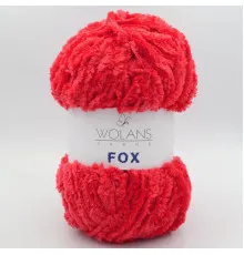 Пряжа Wolans Fox 110-08 червоний