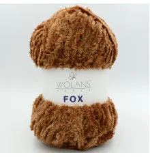 Пряжа Wolans Fox 110-19 коричневий