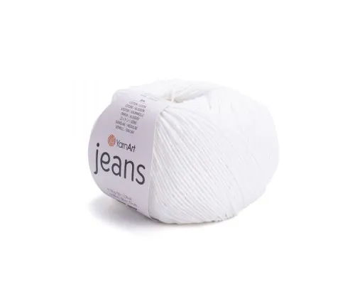 Jeans YarnArt #01 білий