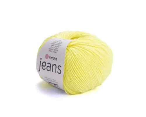 Jeans YarnArt #58 жовтий неон