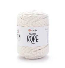Макраме Роуп 5 мм #752 молоко