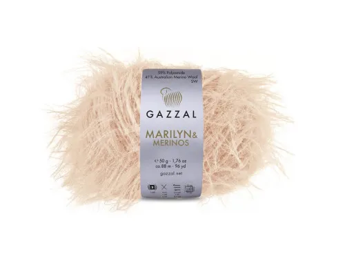 Пряжа Мерилін Газал/Marilyn & Merinos Gazzal #8271