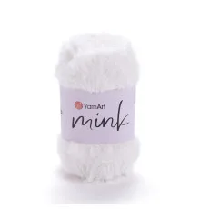 Mink YarnArt #330 білий