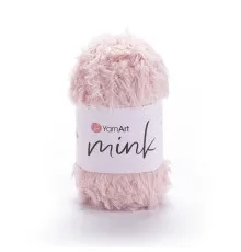 Mink YarnArt #341 рожевий