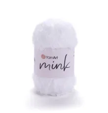 Mink YarnArt #345 сніг