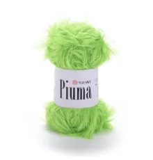 Piuma YarnArt / Пьюма 4417 зелень