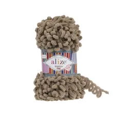 Puffy FINE Alize #329 молочно-коричневий