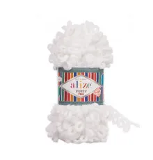 Puffy FINE Alize #55 Білий