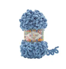 Puffy FINE Alize #374 блакитний