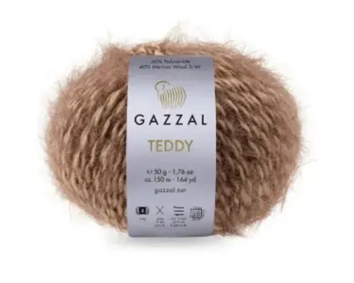 	Gazzal Teddy, #6540 Карамель