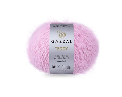 Gazzal Teddy,  #6547 рожевий