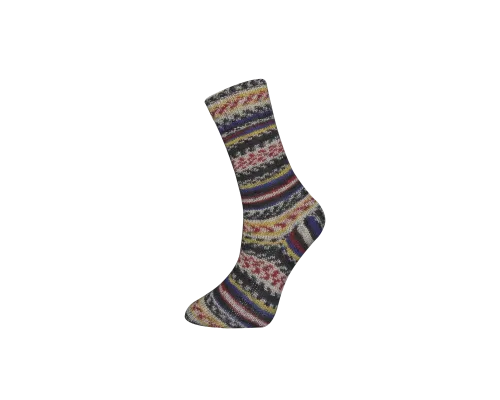 Пряжа Himalaya Wool Socks Print  S54-04 (Woman) 